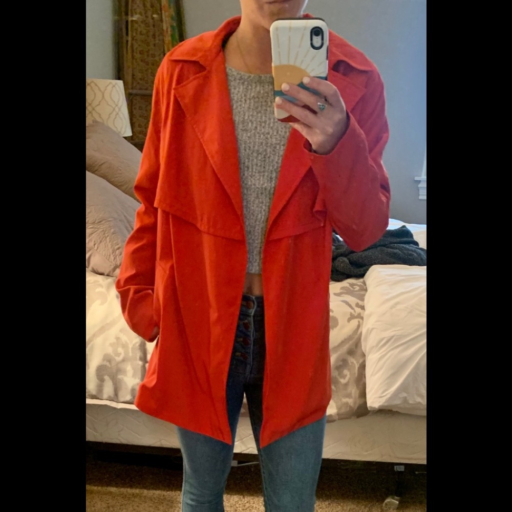 Fun orange jacket